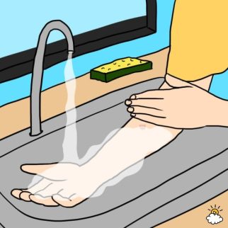 <u>How Can I Get Rid Of Skin Tags?</u><br>Step #1: Clean Tag Thoroughly